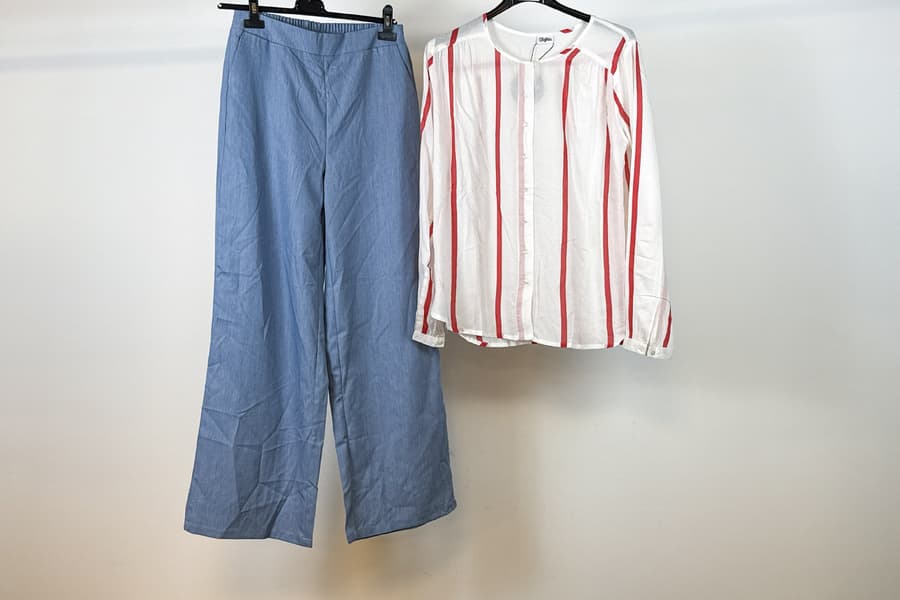 Damen Hose und Bluse, Gr. L/40